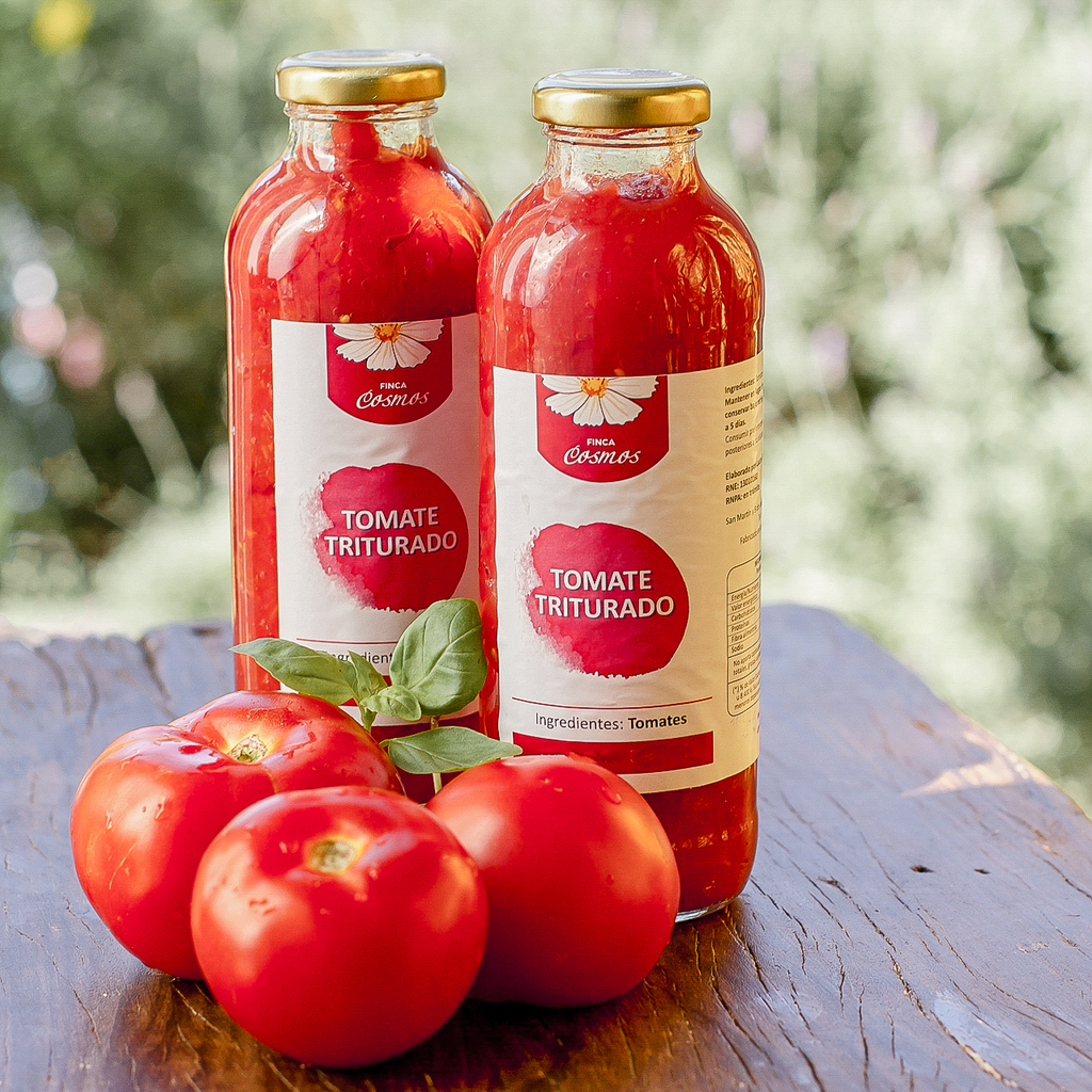 Tomate triturado 500 ml. Finca Cosmos
