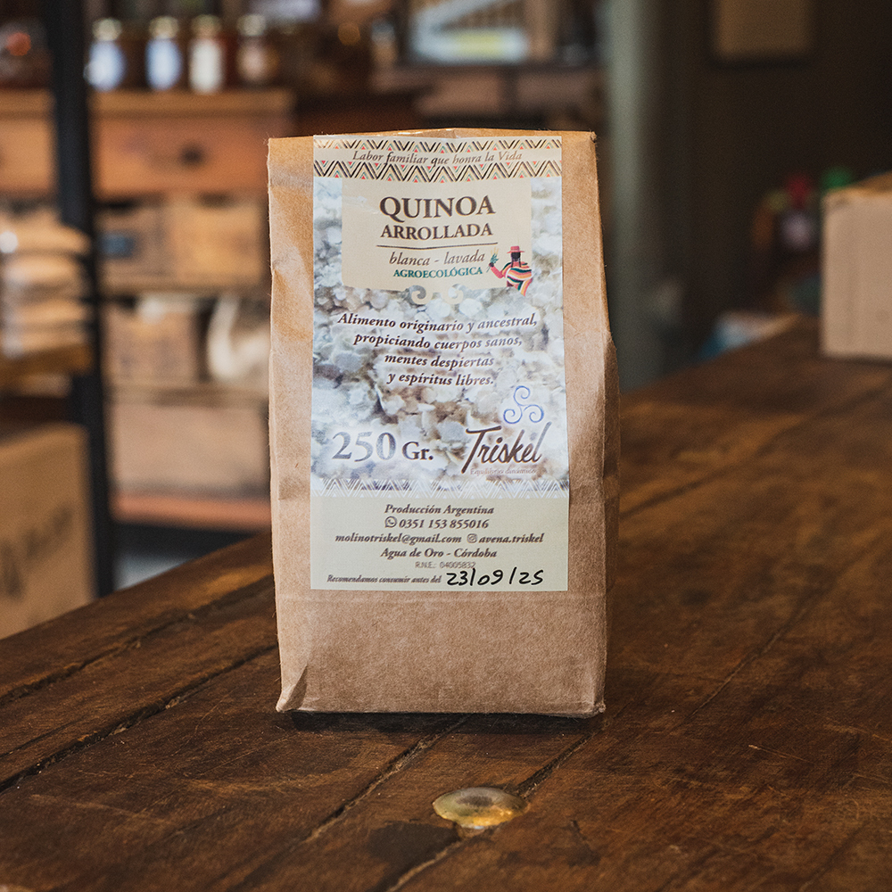 Avena tradicional arrollada 1 kg - TRISKEL