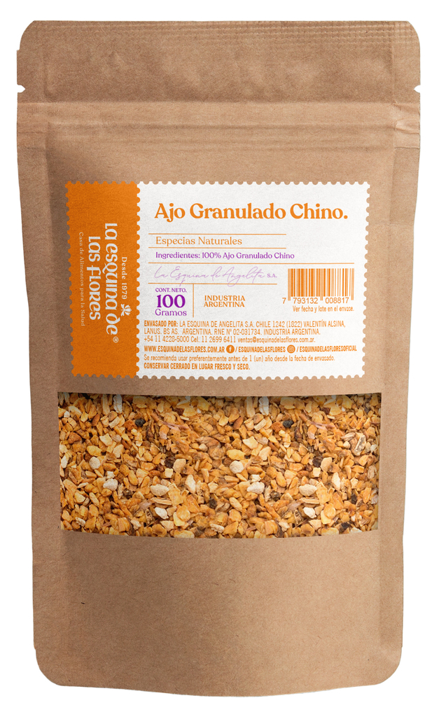Ajo Granulado Chino 100g. La Esquina de las Flores