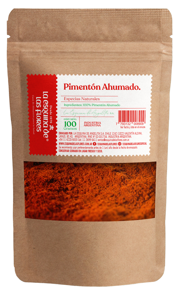 Pimentón Ahumado 100g. La Esquina de las Flores