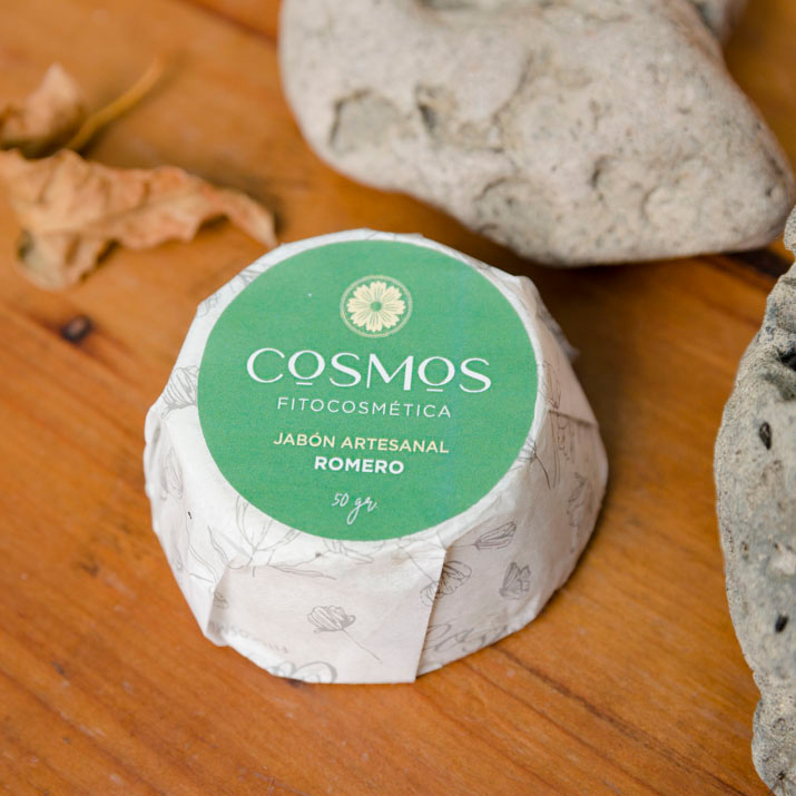 Jabón artesanal de Romero 50gr - COSMOS