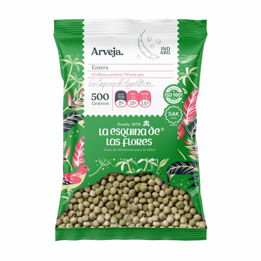 Arvejas Enteras 500g. La Esquina de las Flores