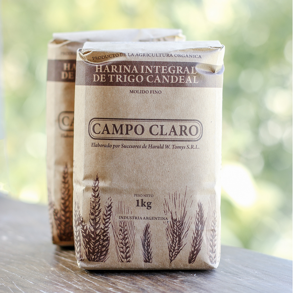 Harina Integral Candeal 1kg Campo Claro