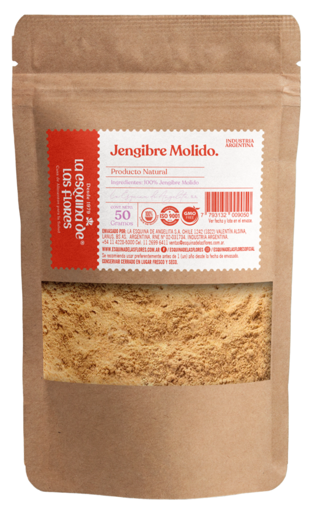 Jengibre Molido 100g. La Esquina de las Flores