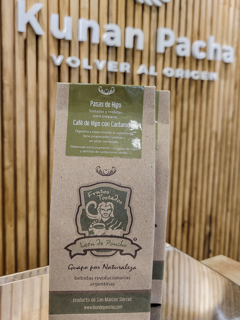 CAFÉ DE HIGO CON CARDAMOMO LEÓN DE PONCHO