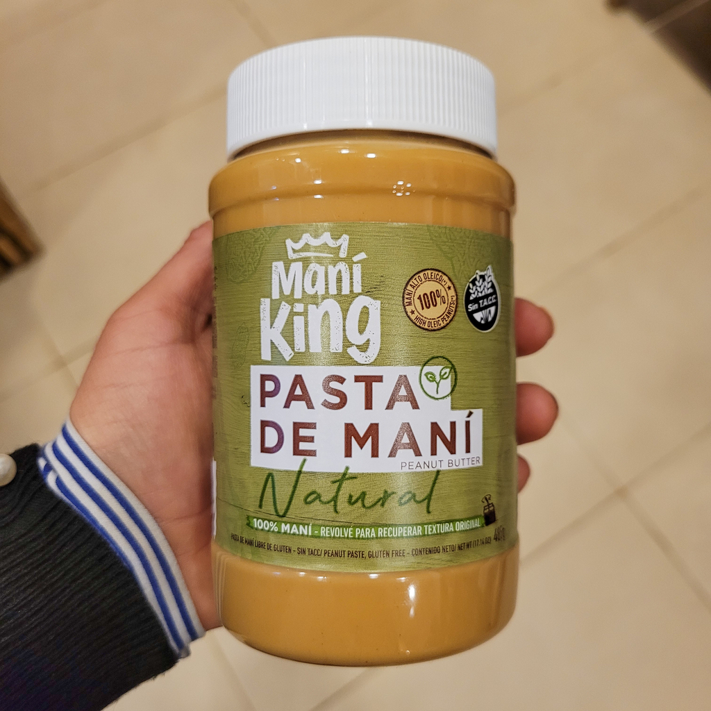 PASTA DE MANI NATURAL KING - 485 GR