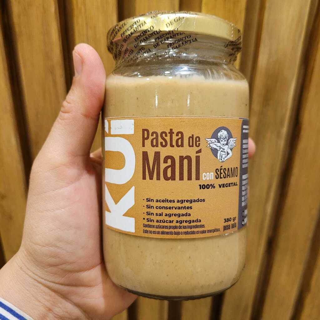 PASTA DE MANI CON SESAMO - 380 G