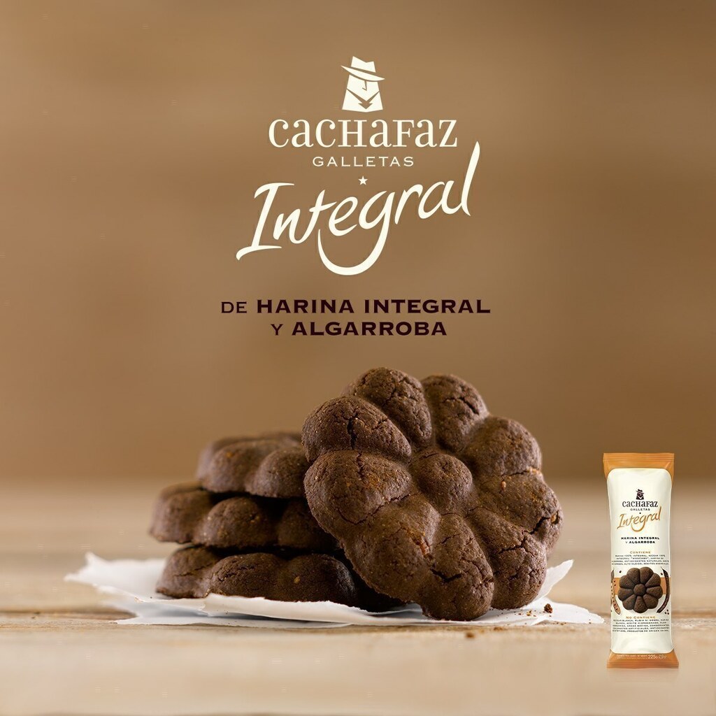 Galletitas Integrales de Algarroba 225gr CACHAFAZ