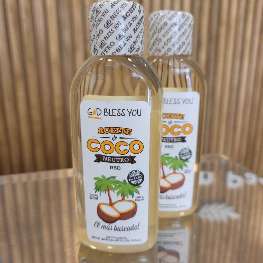 ACEITE DE COCO NEUTRO GOOD BLESS YOU x 125 ml