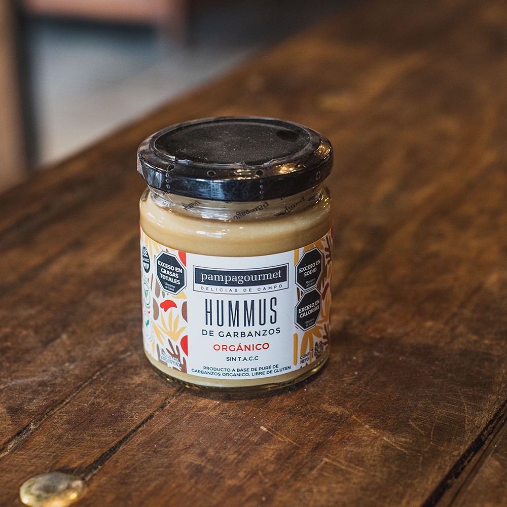 Hummus de Garbanzo 190gr - PAMPA GOURMET