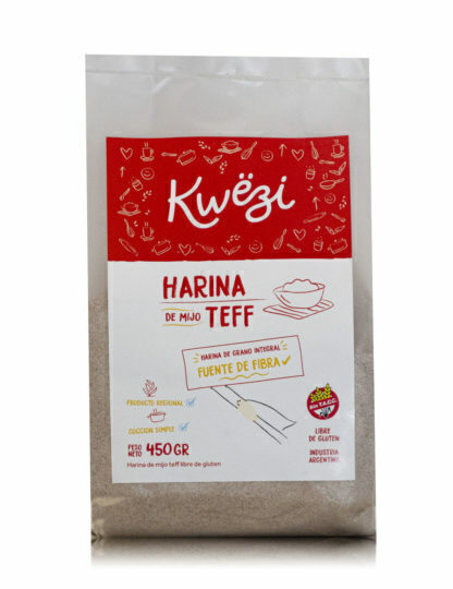 Harina Integral de TEFF Agroecologica 400 GR - KWEZI