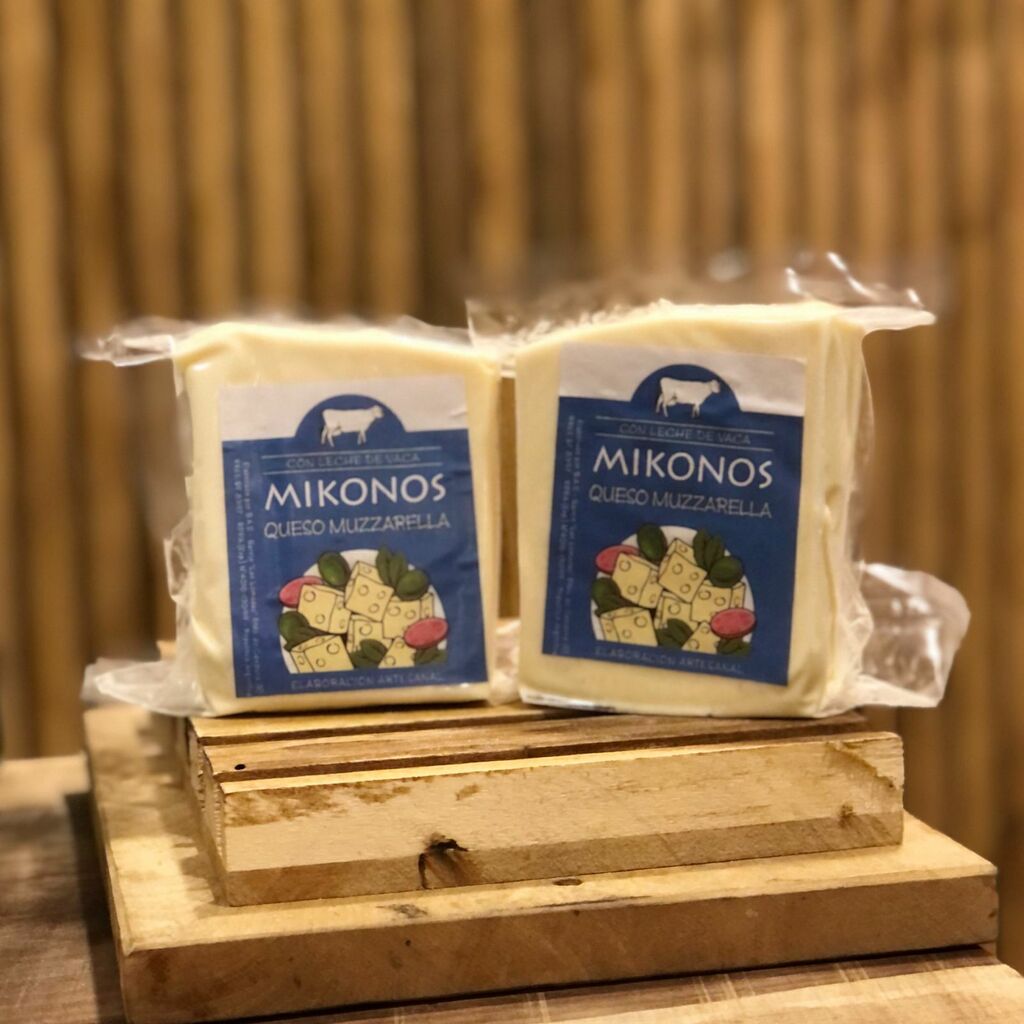 QUESO MUZZARELA - MIKONOS 400/500 GRS