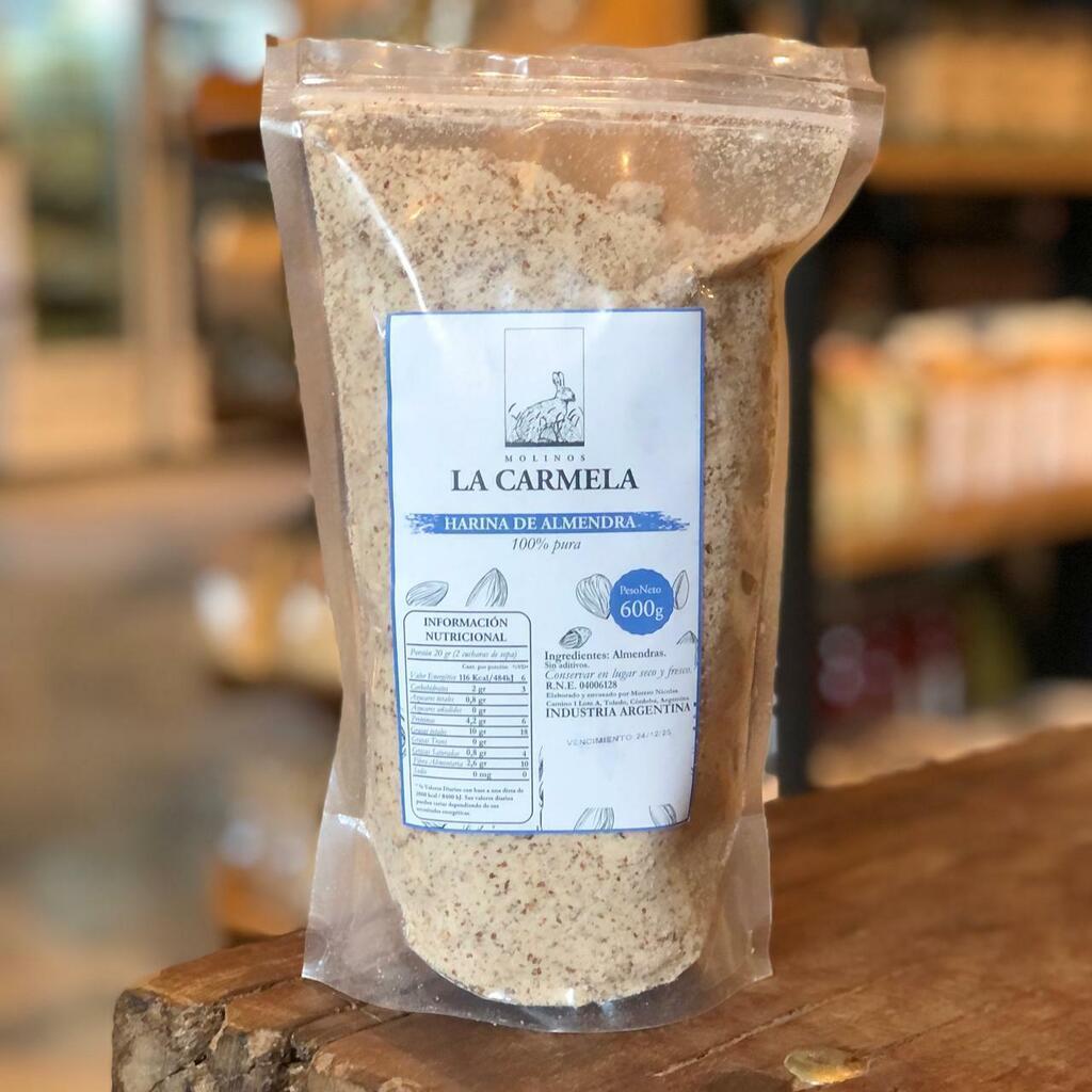 Harina de Almendras (100% pura) LA CARMELA - 600g