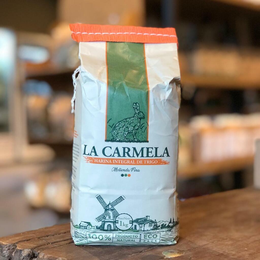 Harina integral de Trigo Molienda fina LA CARMELA - 1Kg