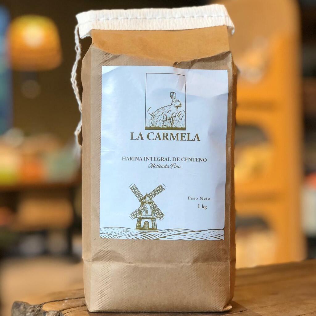 Harina integral de Centeno LA CARMELA - 1Kg