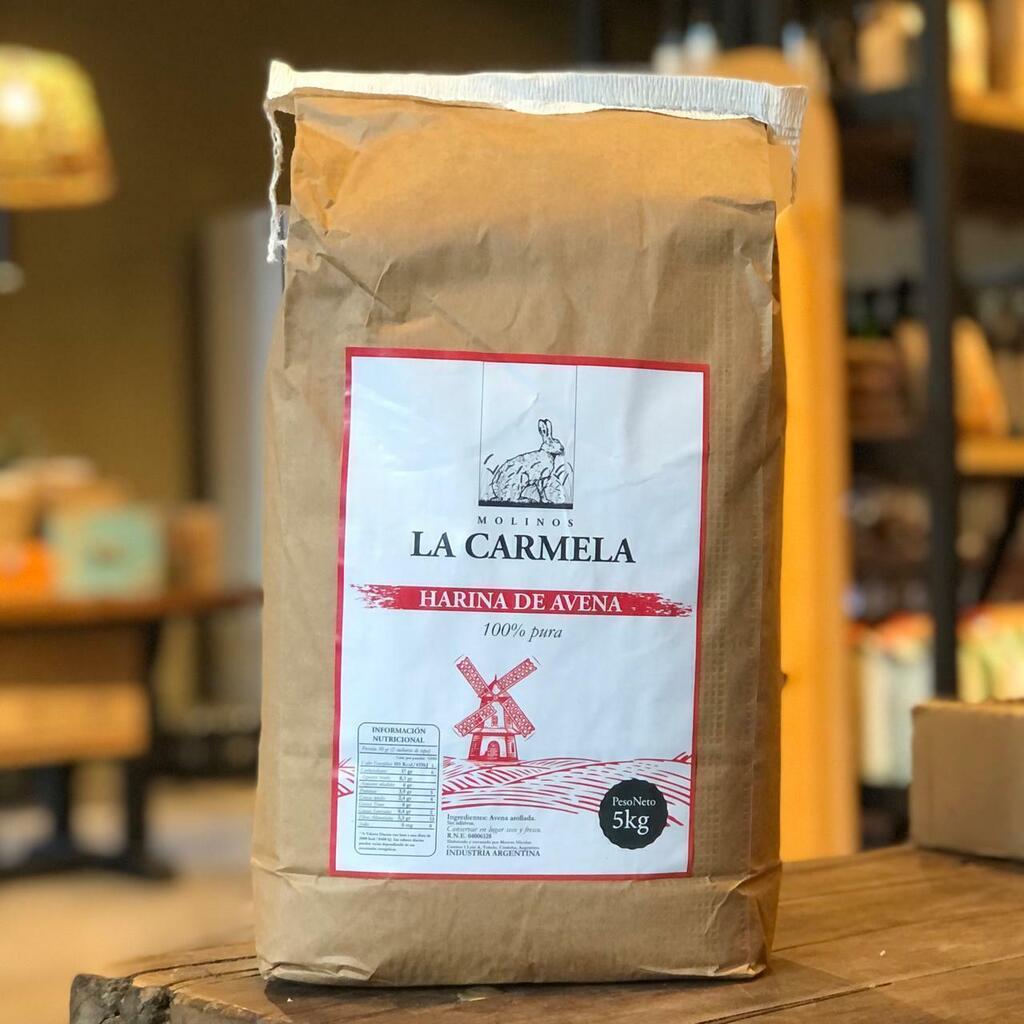 Harina de Avena 100% pura LA CARMELA - 5Kg