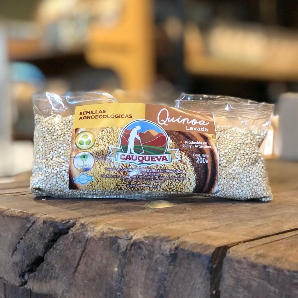 Quinoa lavada 200g - Cauqueva