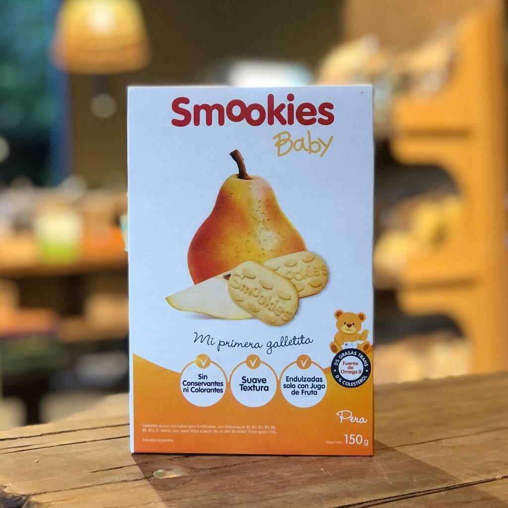 Galletitas orgánicas de Pera SMOOKIES Kids - 150g