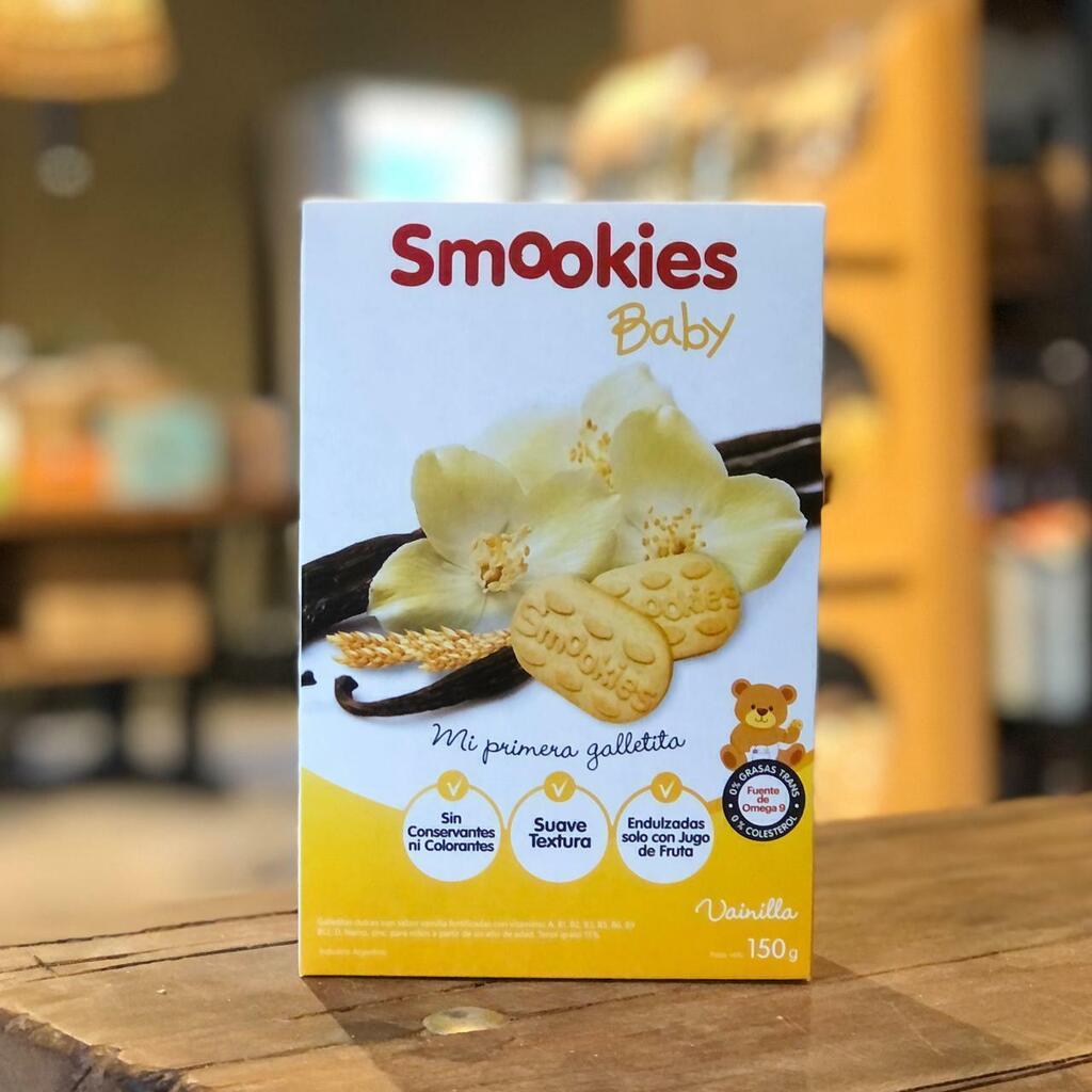 Galletitas orgánicas de Vainilla SMOOKIES Kids - 150g