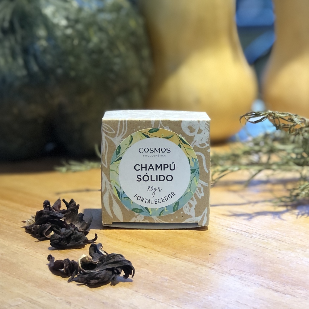 Champú sólido Todo tipo de cabellos 80g - COSMOS