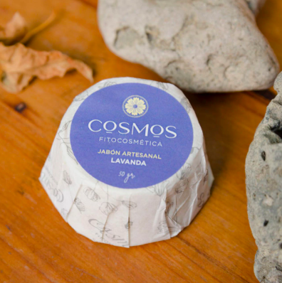 Jabón artesanal Lavanda 50g - COSMOS