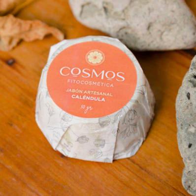 Jabón artesanal Caléndula 50g - COSMOS