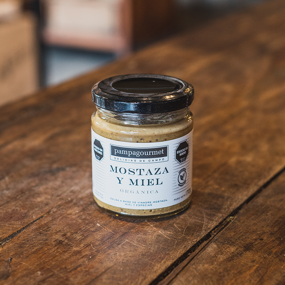 Mostaza y miel 170gr - PAMPA GOURMET