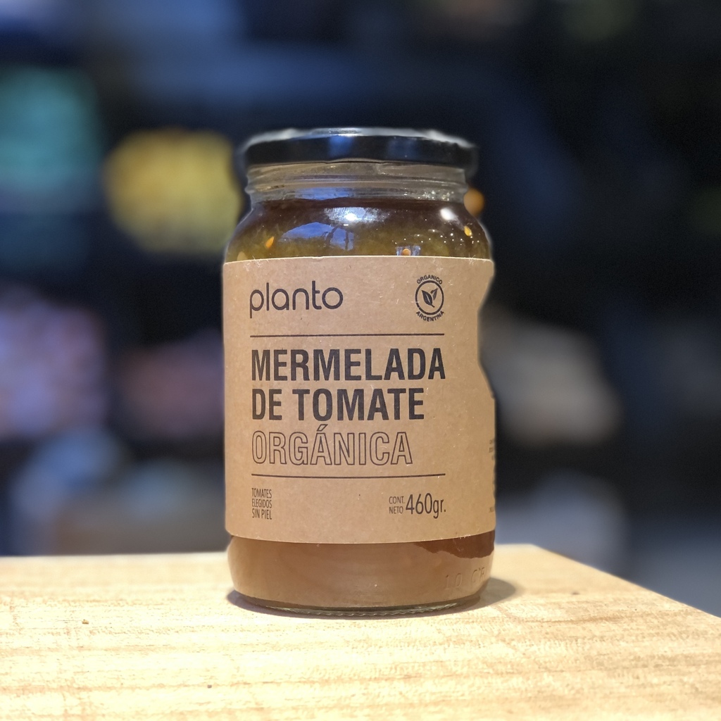 Mermelada de tomate orgánica 460g - PLANTO
