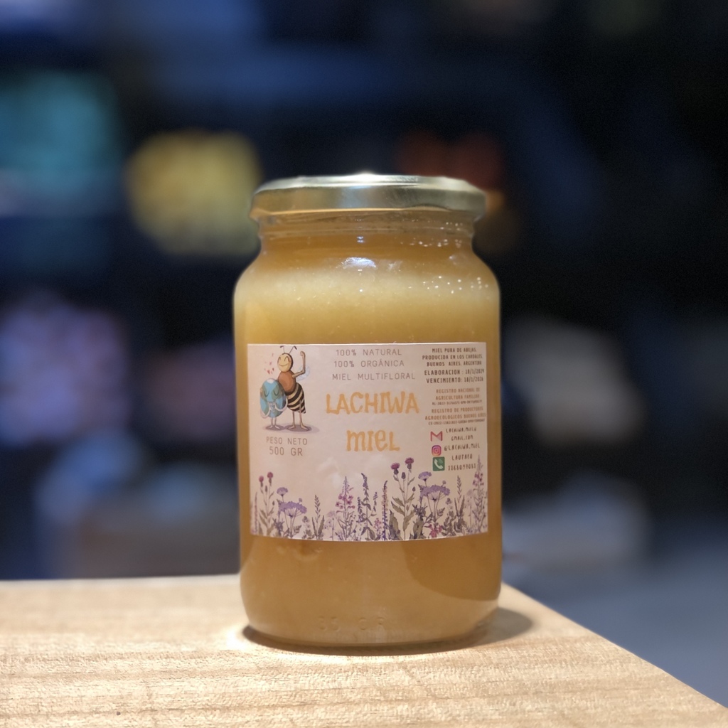 Miel de Abeja 500g - LACHIWA