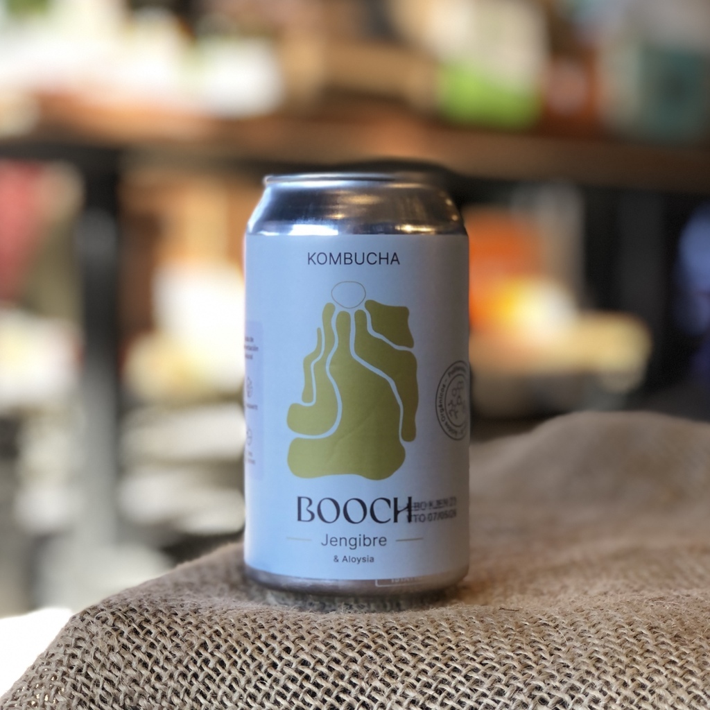 Kombucha Jengibre & Aloysia 354cc - BOOCH