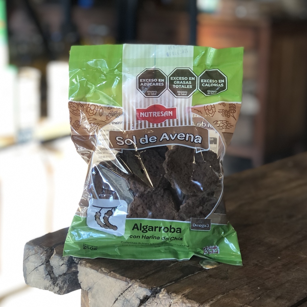 Galletitas de Algarroba 250gr - NUTRESAN