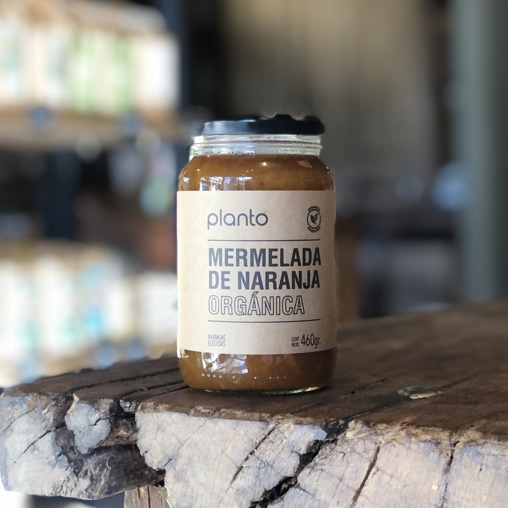 Mermelada de Naranja orgánica 460g - PLANTO