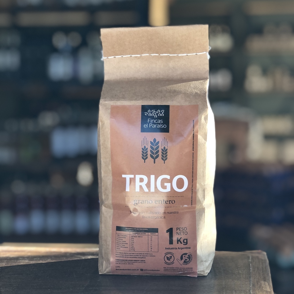 Trigo grano entero 1 kg. – Fincas El Paraíso