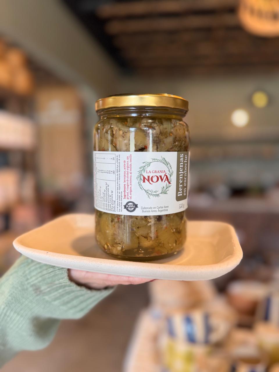 Berenjenas en escabeche 500 gr GRANJA NOVA