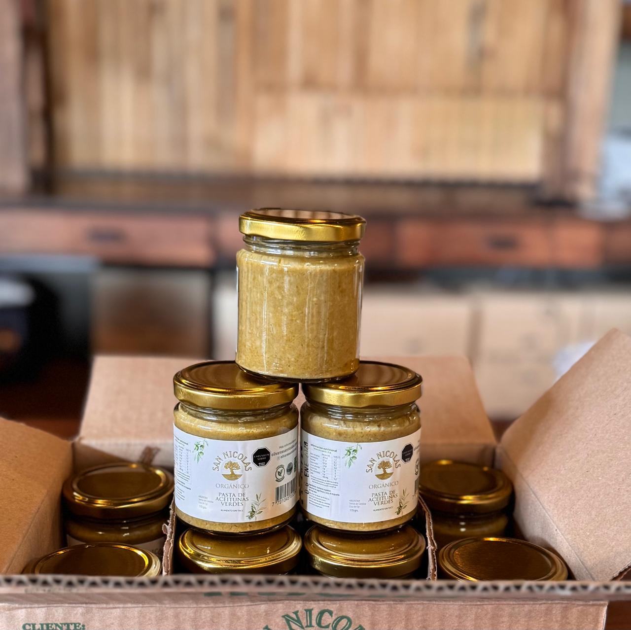 Pasta de Aceitunas Verdes 170 g - Olivares San Nicolás