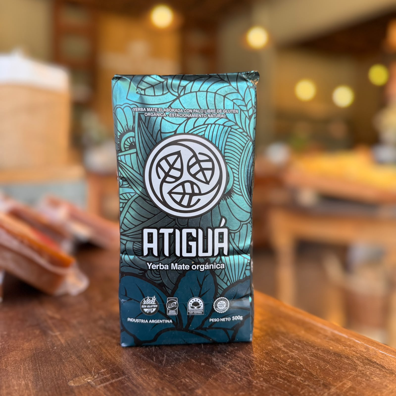 Yerba Mate Orgánica con palo 500 g - Atiguá