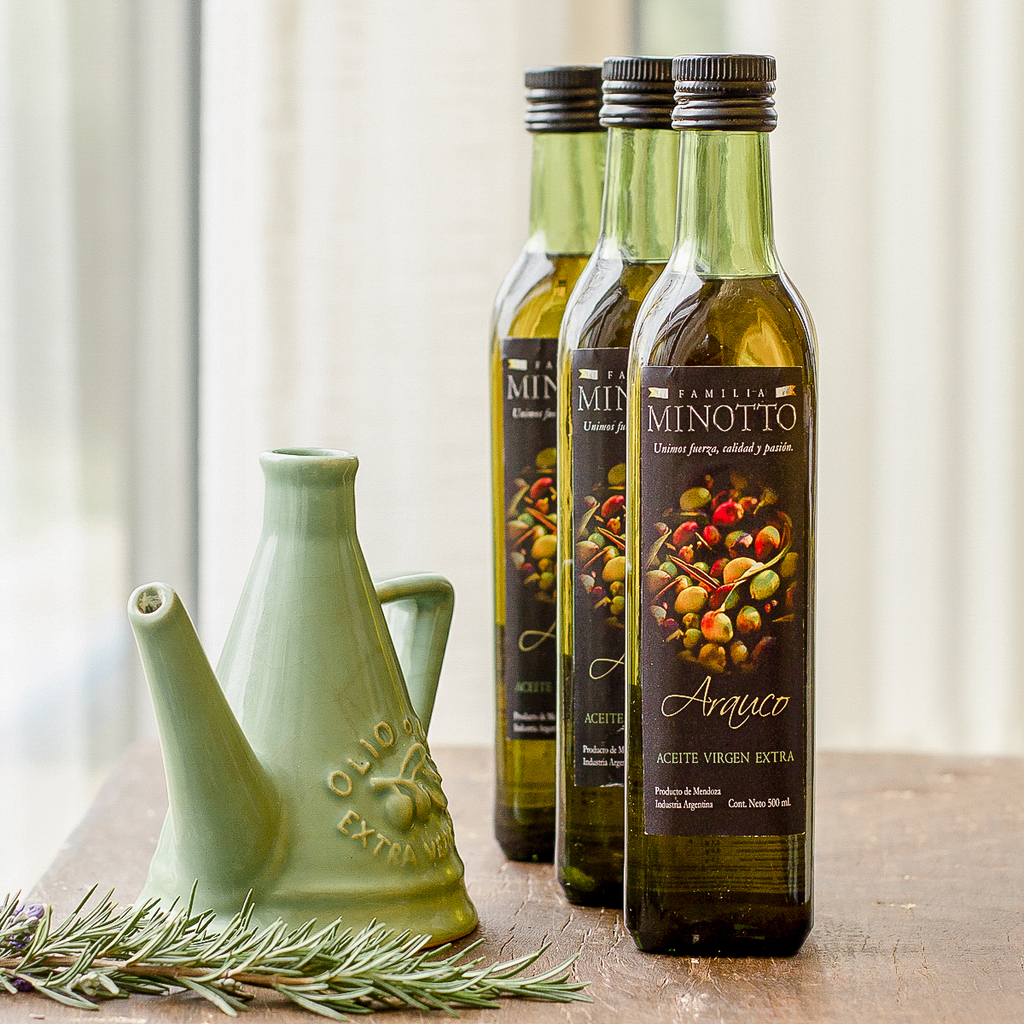Aceite de Oliva Arauco 500 ml. Minotto