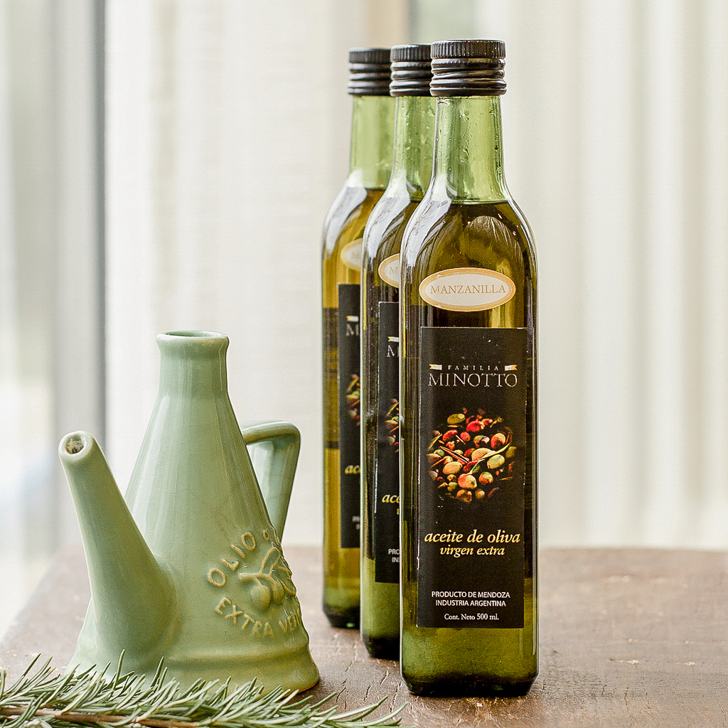 Aceite de Oliva Manzanilla 500 ml. Minotto